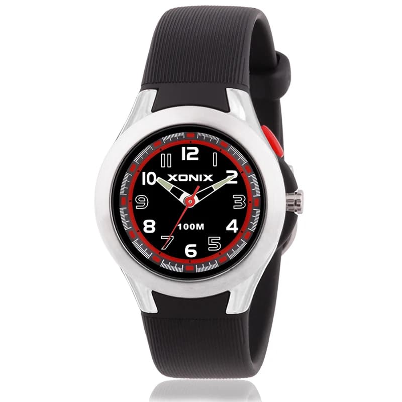 XONIX Women's Fashion Quartz Watches Waterproof 100m Nuoto Diving Temperamento Student Pointer Electronic Watch Backlight RI