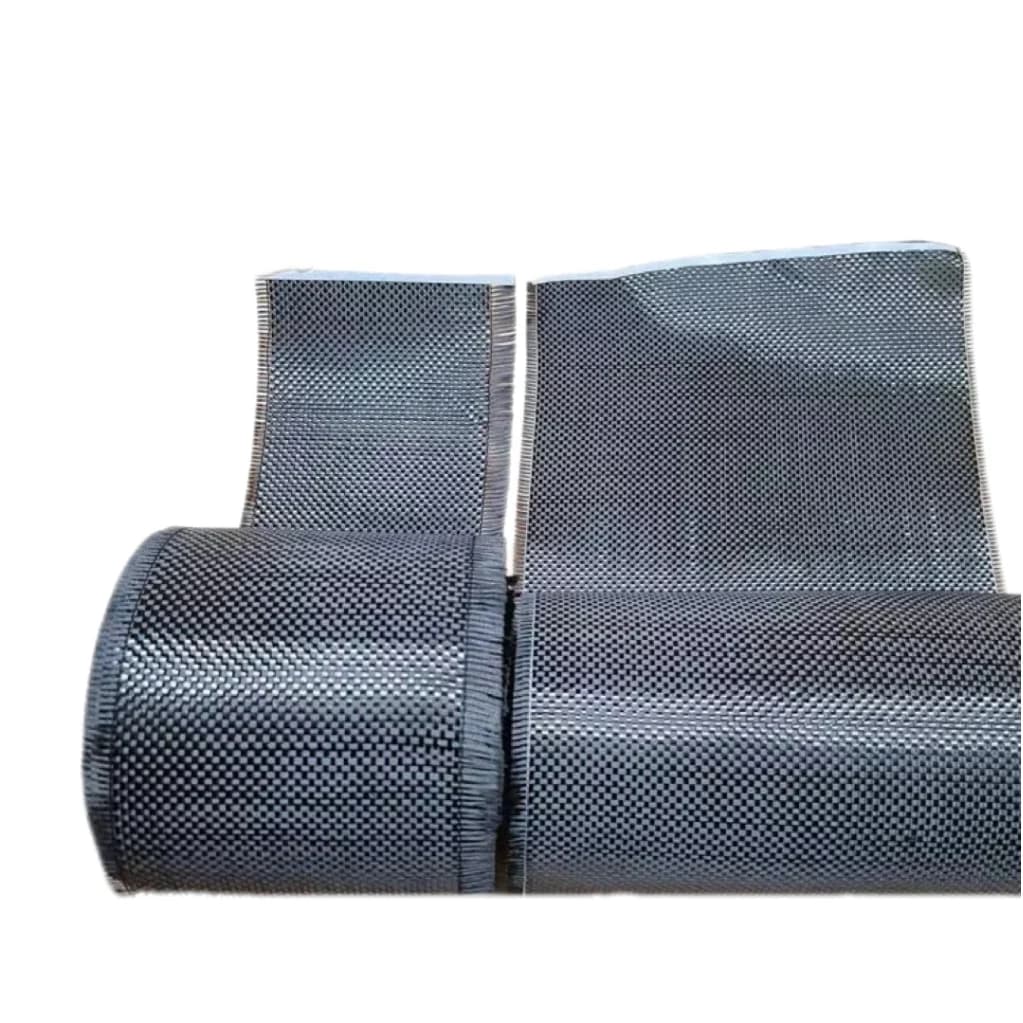 200gsm Waterproof Plain Twill Carbon Fiber Cloth, Stylish Hexagon Woven Fabric for Outdoor, Automotive, Luggage and Kids Handmad