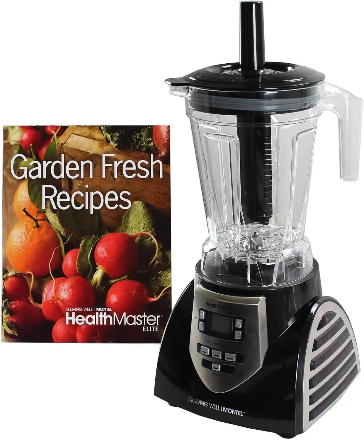 1200W Countertop Blender, 60oz BPA-Free Jar, Stainless Steel Blades for Smoothies & Frozen Drinks, Black