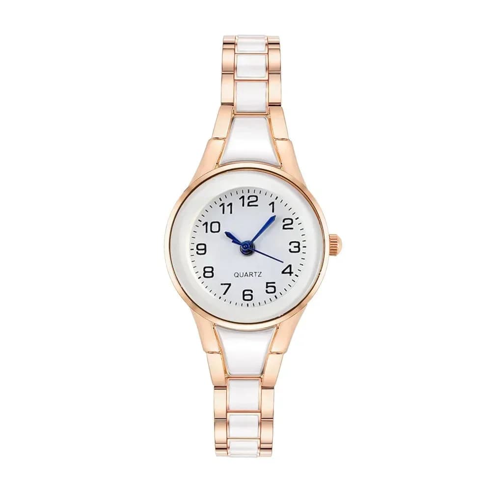 Orologio da polso digitale da donna di moda blu ago diamante imitazione ceramica studente femminile orologio al quarzo Montre Femme Reloj De Mujer