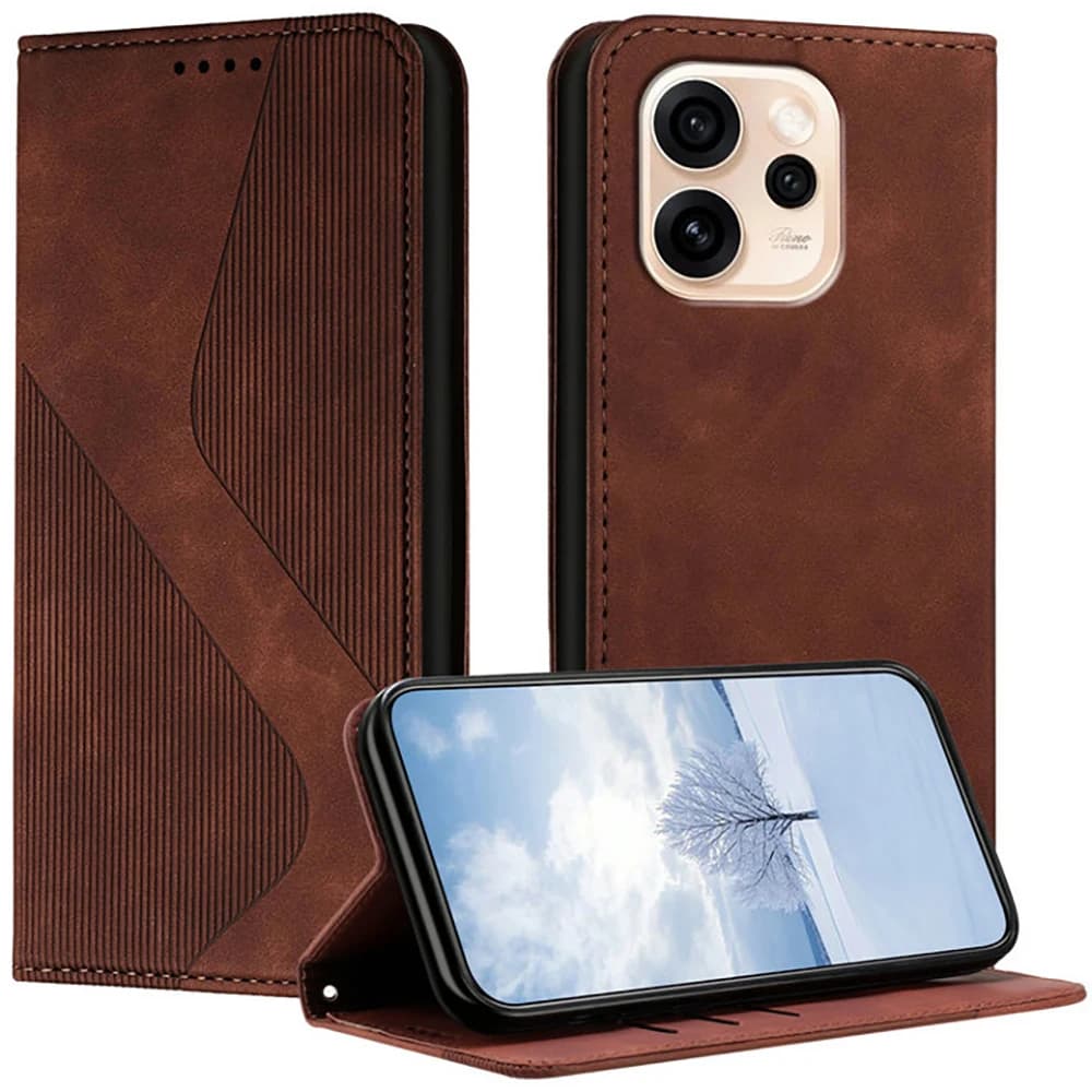 Custodia a portafoglio in pelle 360° per OPPO Reno15 Pro Max 15F 5G 4G, compatibile con Reno 15 FS, Reno 15 Pro Mini e 15F
