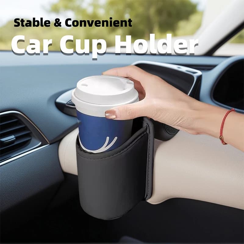 Car Door Cup Holder Hang Drink Storage Box Accessorie For NO