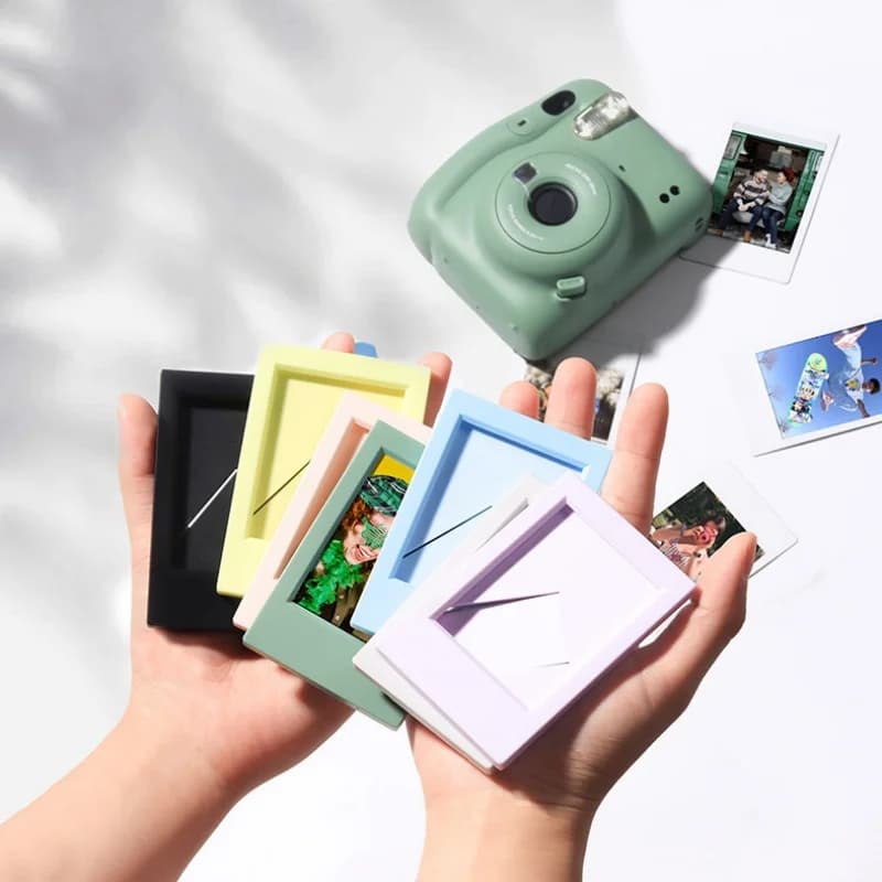 Cornice Digitale Portatile da 3 Pollici, Accessorio Universale per Fotocamera Istantanea, Decorazione per Cucina e Casa, Regalo Ricordo