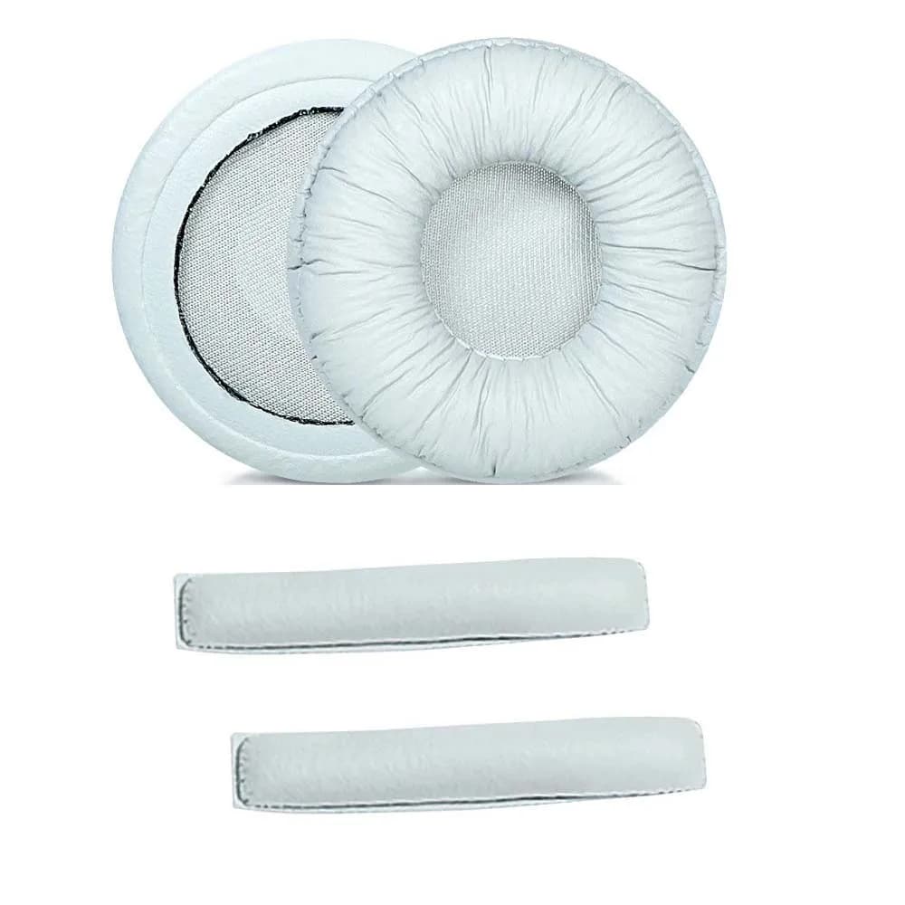 Replacement Leather Earpads Headband For Sennheiser PX100 PX100-II PX200 PX200-II PX80 PX60 PXC150 Headphone Ear Pads Cushion