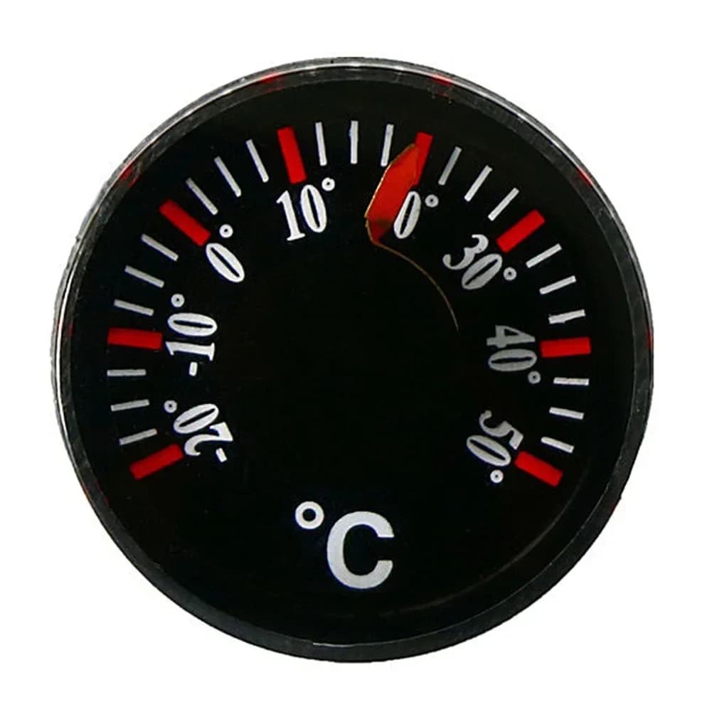 Indoor Outdoor Wall Garden Thermometer Waterproof Plastic Material Accurate Graduated Disc Measurement For Offices And More