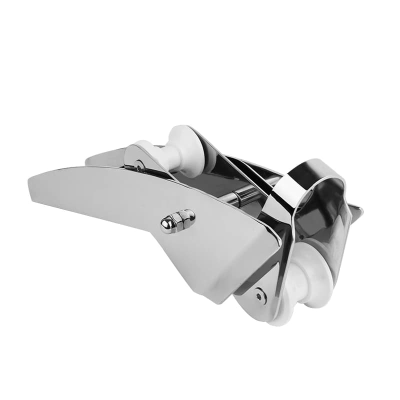 Rullo di ancoraggio per prua hardware marino in acciaio inossidabile AISI 316 con rullo metallico per barca