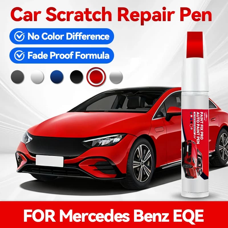 Car paint pen For Mercedes Benz EQE auto paint concealer pencil acrylic paints body repair car accessories automotive detailing