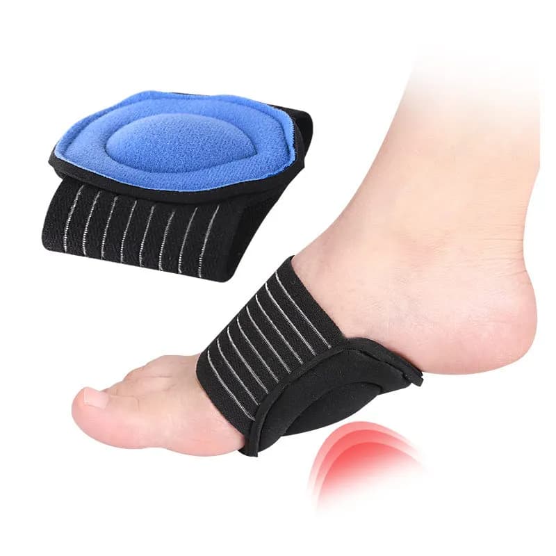 1 paio nuovo supporto per arco plantare fascite piedi piatti solette ortopediche dolore al tallone piede ammortizzato, prodotti sanitari per la cura del piede