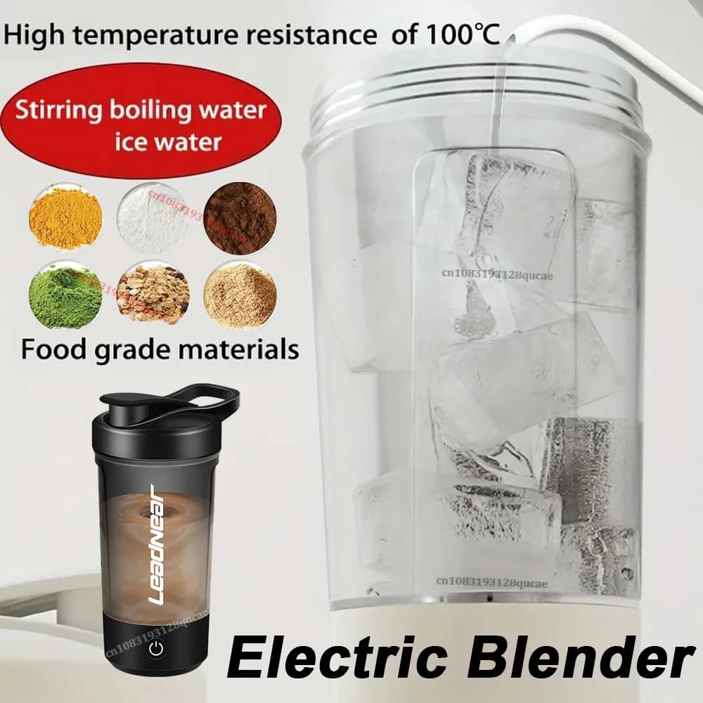 Electric mixer cup Portable blender cup Powdered milk Protein blender powder Automatic stirring cup Home travel Outdoor sports Gym