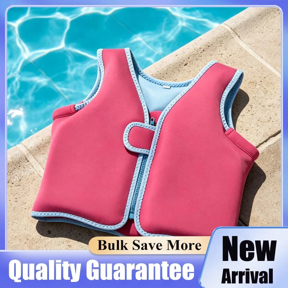 Toddlers Learn Swimming Life Jackets Neoprene 's Swim Vest Surfing Rafting Swimming Sailing Water Sports Life Jacket