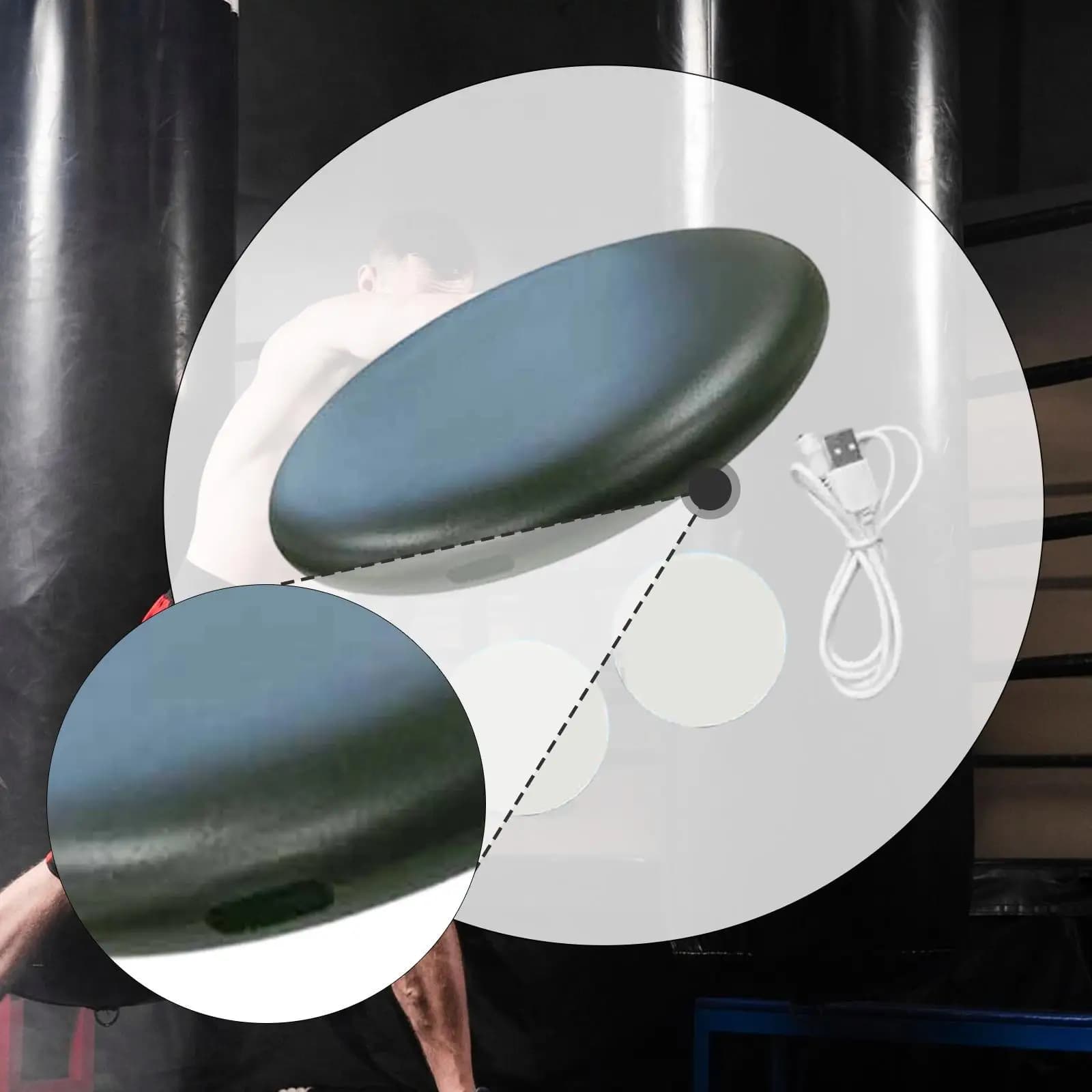 Boxing bag with Force Tracker, Professional Portable Dynamometer for Kickboxing, Power Meter for Martial Arts Exercises