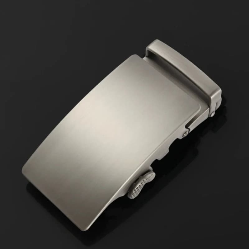 Men's Alloy Automatic Belt Buckle High Quality Black Metal Buckle Men's Business Casual Width Casual Metal Belt Buckle Heads