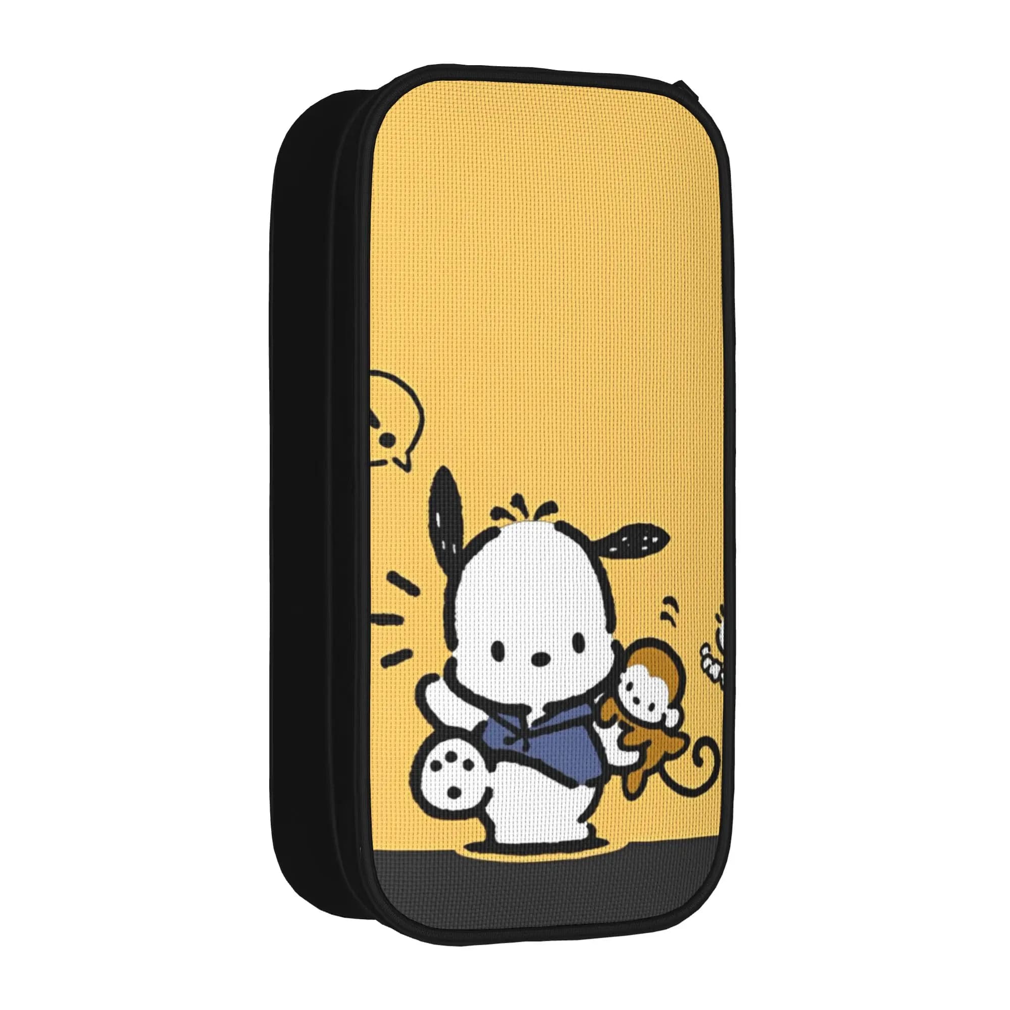 Astuccio Kawaii Pochacco, Portapenne Divertente a Forma di Cane Cartone Animato, Borsa Portaoggetti Grande per Ragazze e Ragazzi, Astuccio con Cerniera per Materiale Scolastico