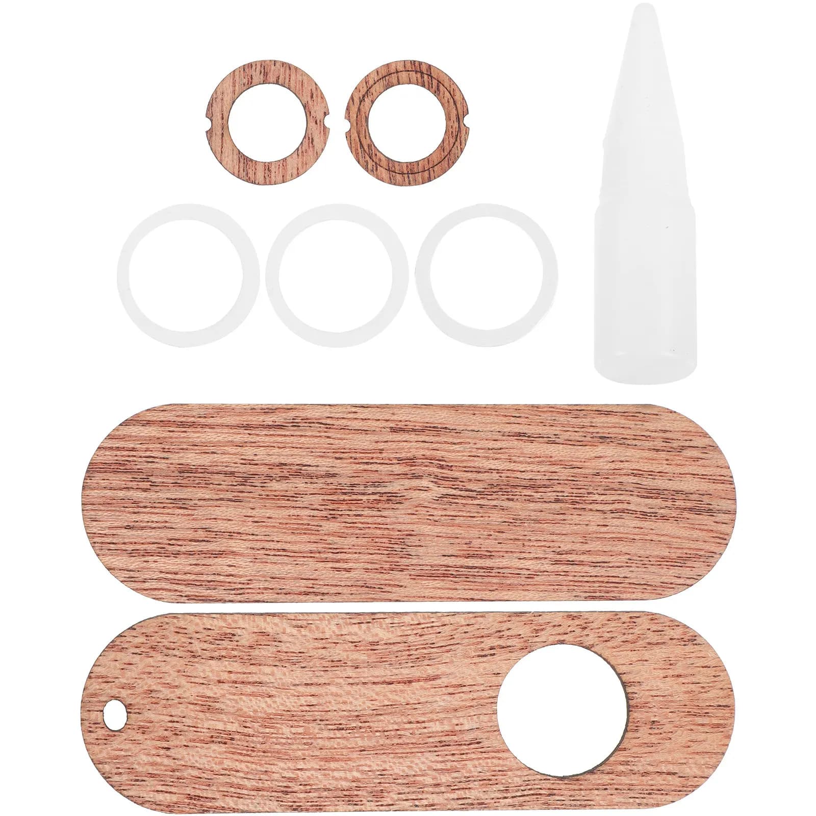 1Set Wooden Kazoo Eco Friendly DIY Build Your Own Kazoo with Rich Tone Ideal for Acoustic Instruments Guitar Ukulele Practice