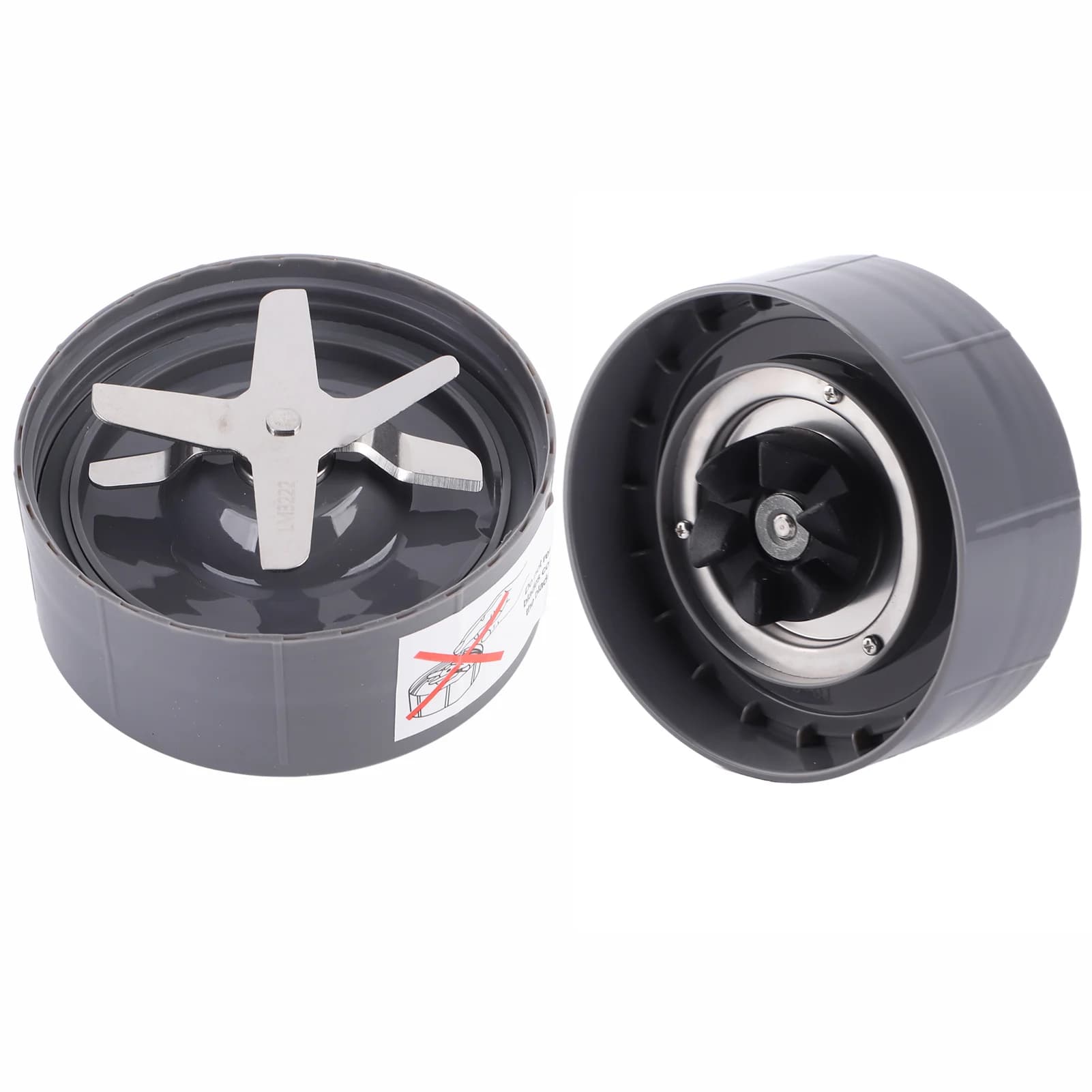 Lama di Ricambio per Frullatore 600/900W, Base Lama in Acciaio Inossidabile Compatibile con Frullatori