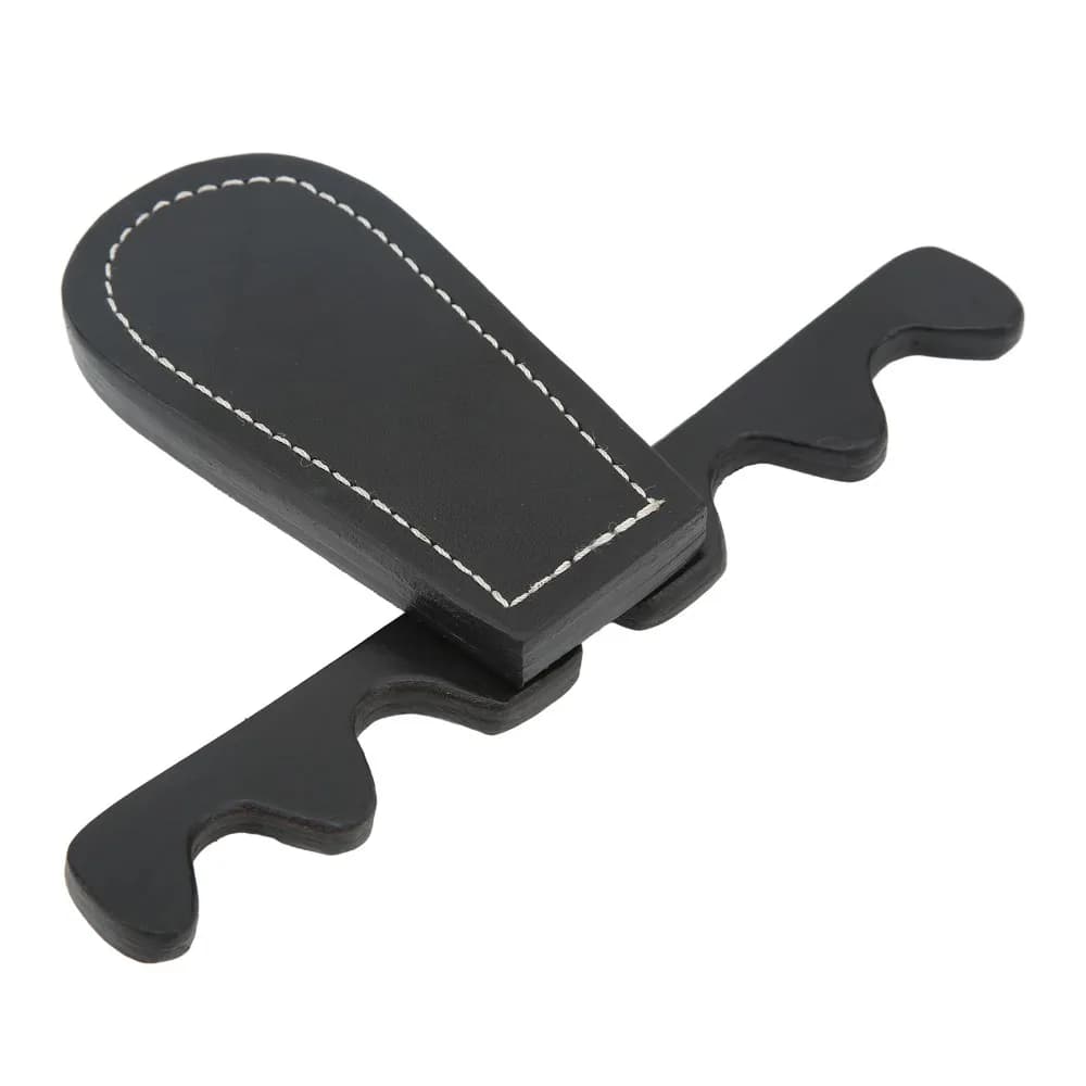Billiard Accessories Portable Billiard Cue Rack 4 Holes Foldable Snooker Stick Holder Leather Pool Cue Holder Snooker Table