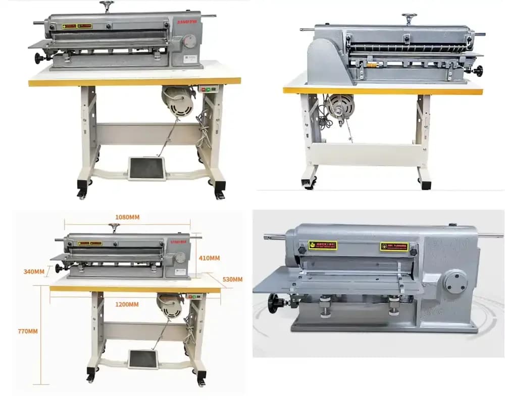 Macchina Automatica per Taglio di Pelle e Carta EVA da 70CM per Scarpe e Borse