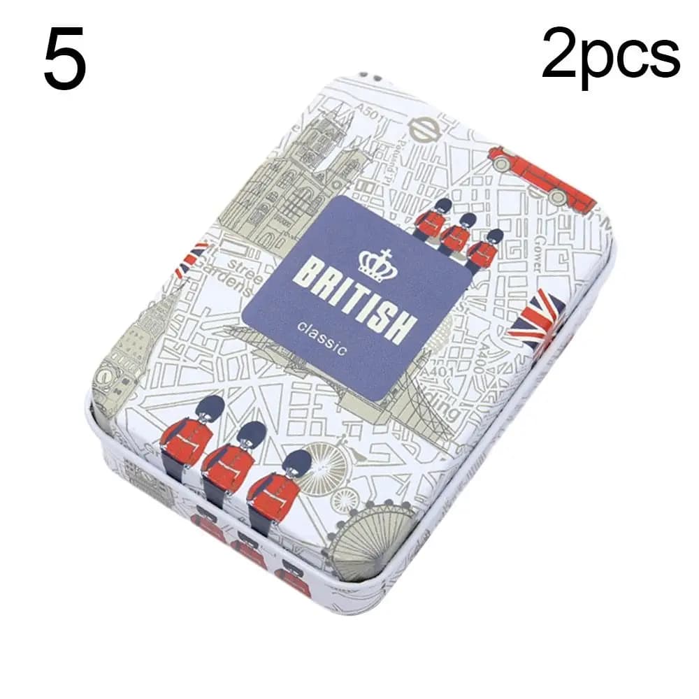 2pcs Nail Candle Candle Jars Metal Box Aluminum Tin Jar Refillable Bottles Tea Cans Cosmetic Container