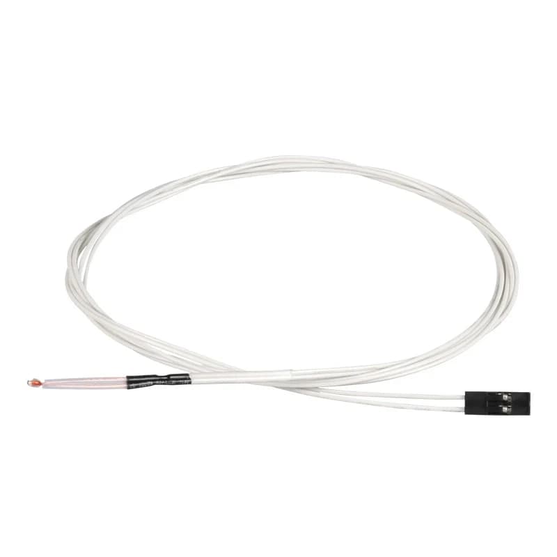 3D printer temperature sensor 1/2/5 pieces - Sealed glass thermometer NTC 100K 3950, 260 °C Heat resistant with terminals