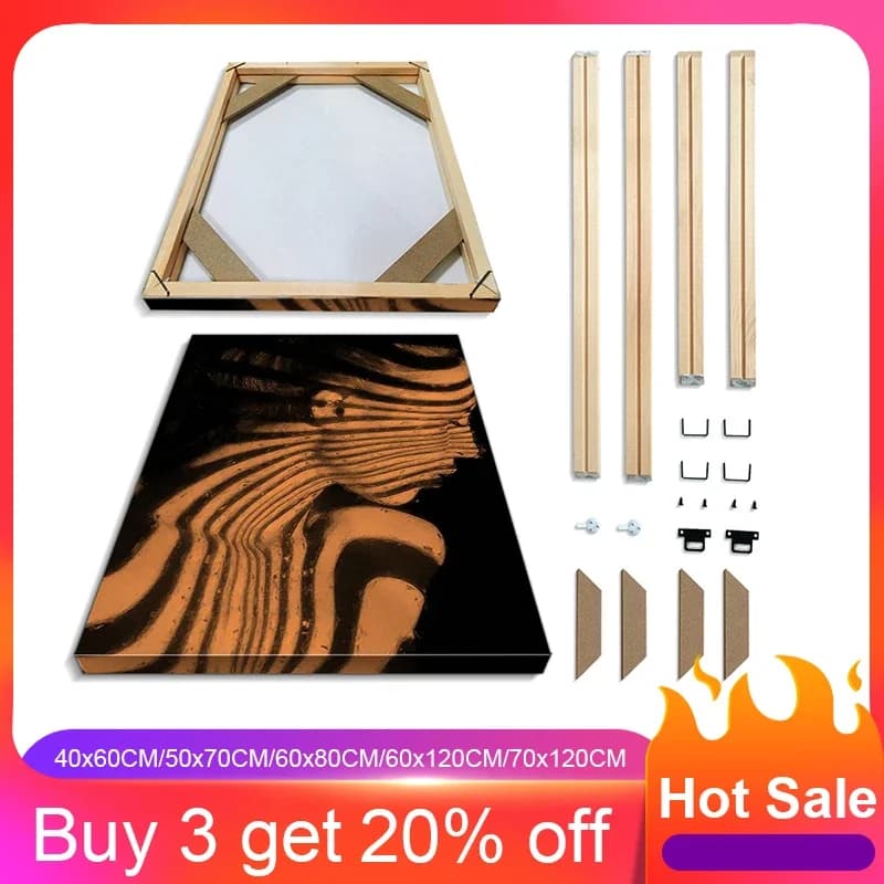 Photo Frame, Picture Frame DIY Photo Frame Poster/canvas/diamond/Natural Solid Wood Picture Frame Factory Direct Sales Support