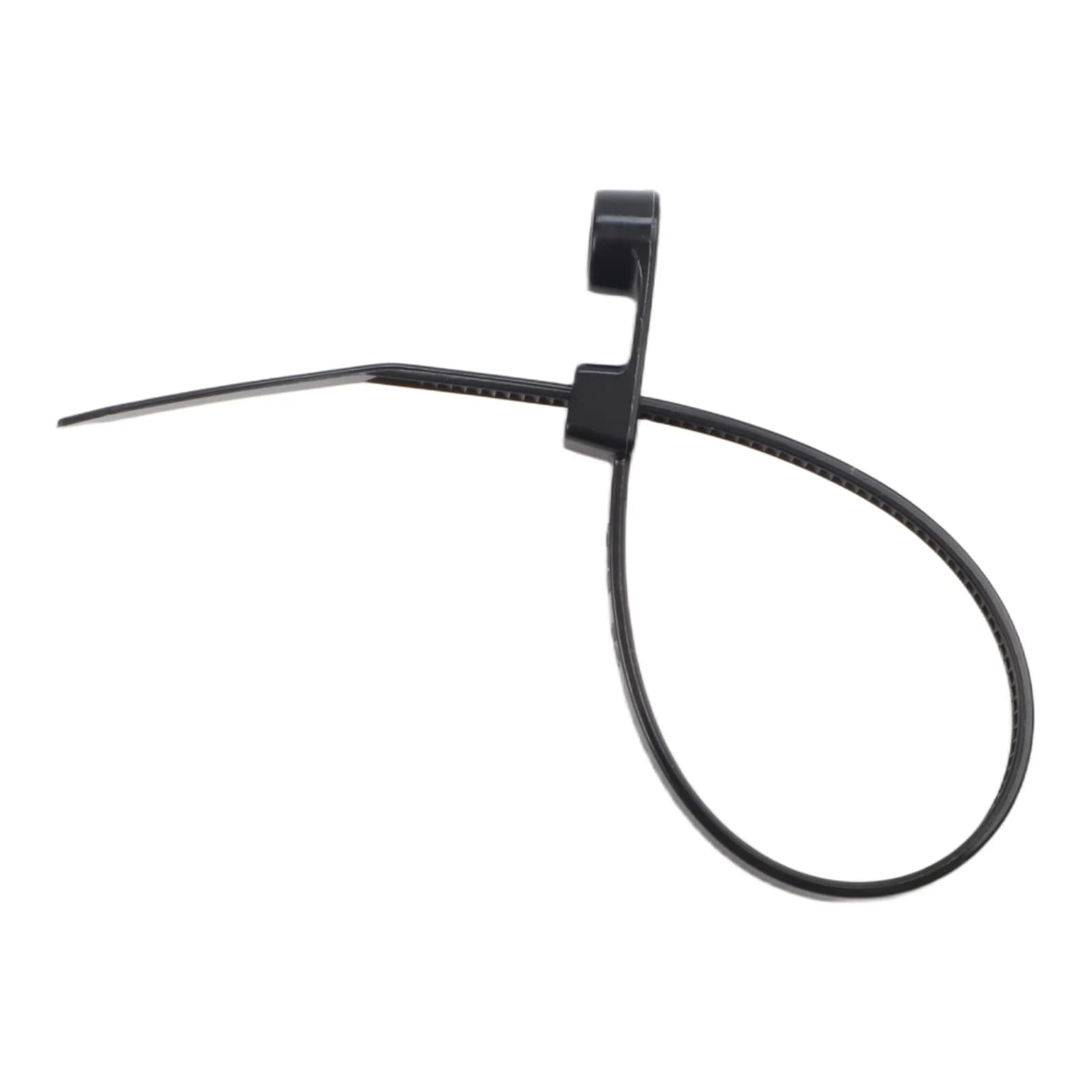 Fascette per cavi in nylon versatili con foro per vite, per organizzazione spazi di lavoro e legature domestiche, diametro foro vite 4,8 mm