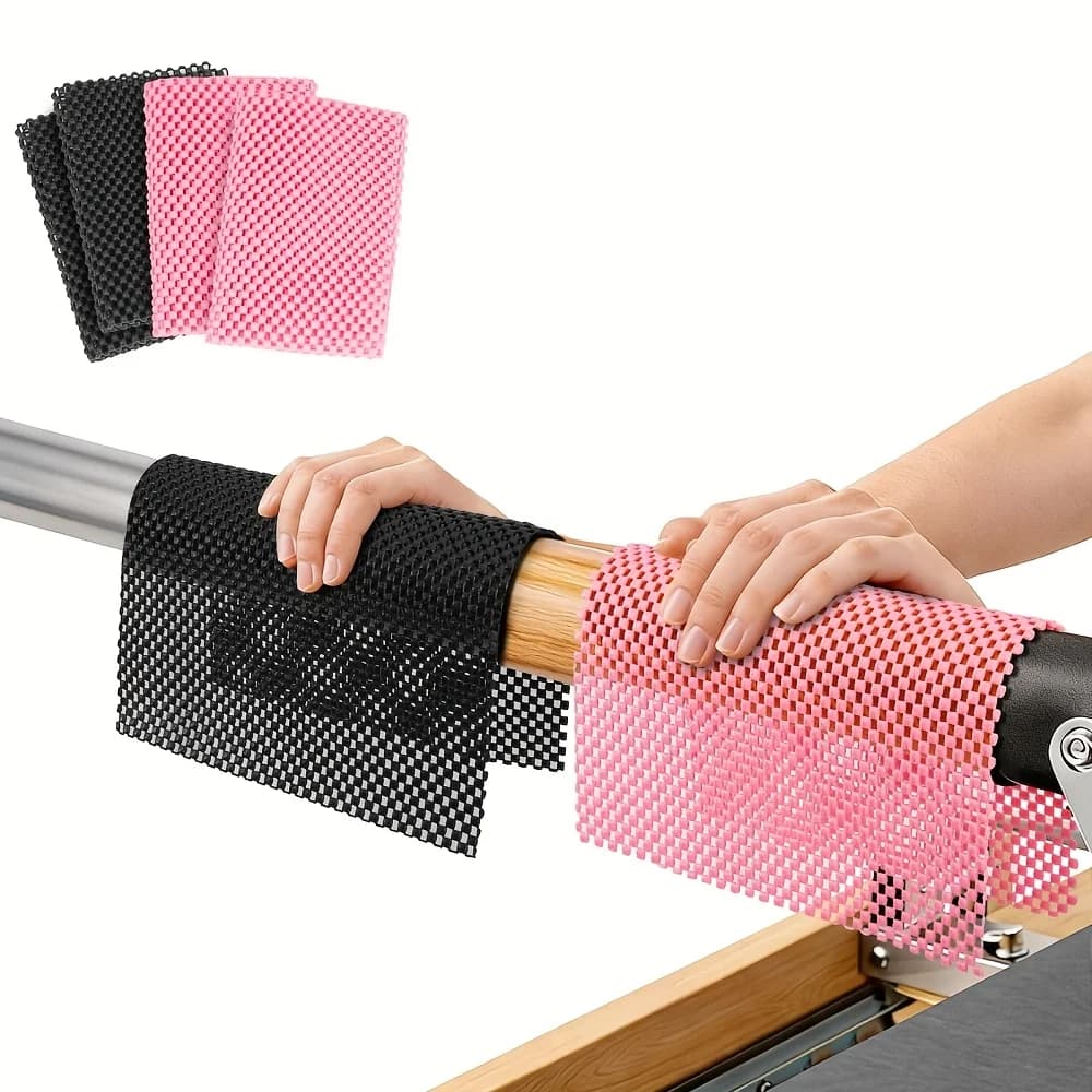 Pilates Reformer Non-Slip Hand Grip Pads Multi Purpose Mats For Barre Pull-Up Bar Free Weights Gym Equipment