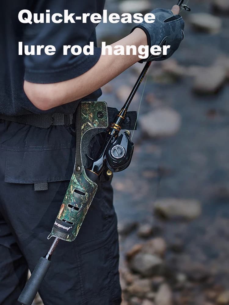Portacanna per esca da esterno Copertura per asta a sgancio rapido Protezione per clip per asta portatile Gancio per asta Accessori per attrezzi da pesca