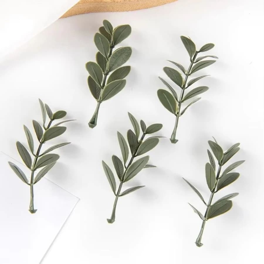Pianta artificiale foglie matrimonio bouquet da sposa festa giardino esterno casa vaso tavolo ghirlanda decorazione regalo fai da te sfondo muro
