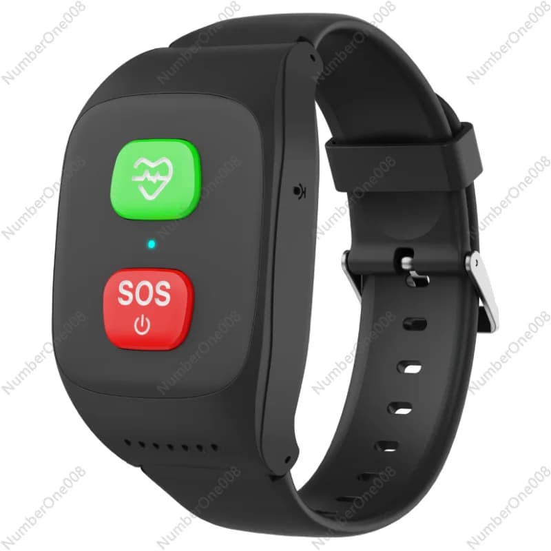 Smartwatch 4G per Anziani, Localizzatore GPS con Rilevamento Cadute e Chiamata SOS, Monitoraggio Salute Impermeabile per la Sicurezza degli Anziani