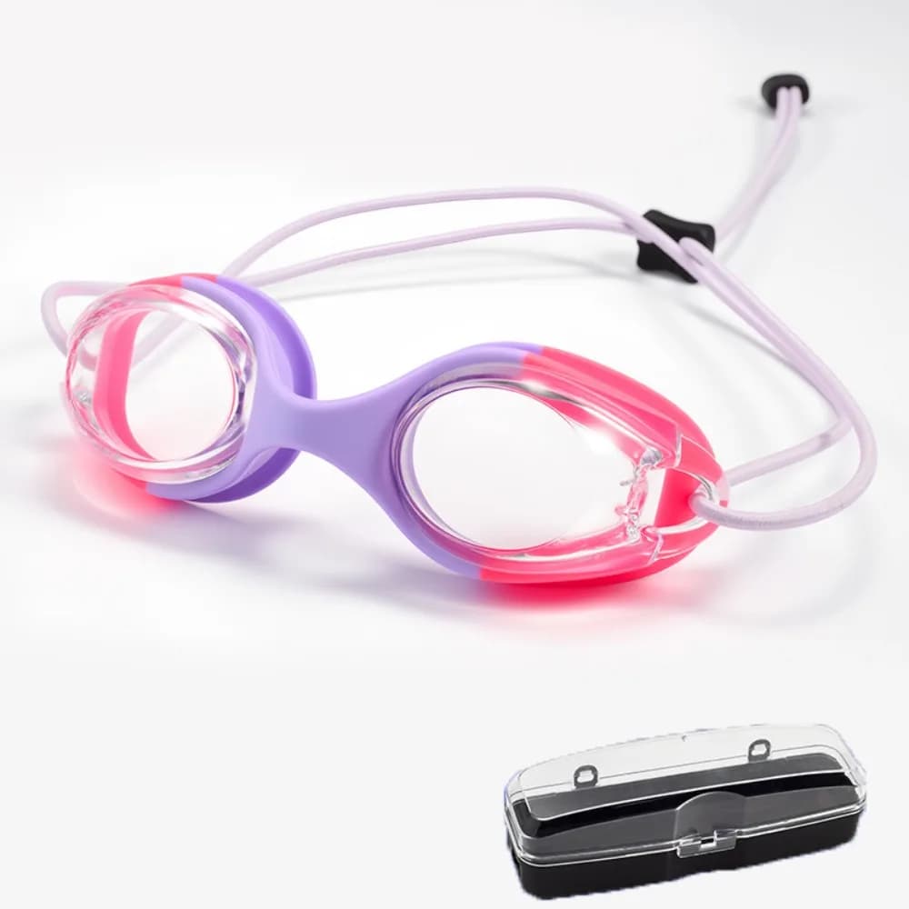 Hot Comfort Fit Children Swim Goggles Anti-Fog Clear Vision Swimming Glasses Soft Pool Goggles for Toddler Kids 3-8