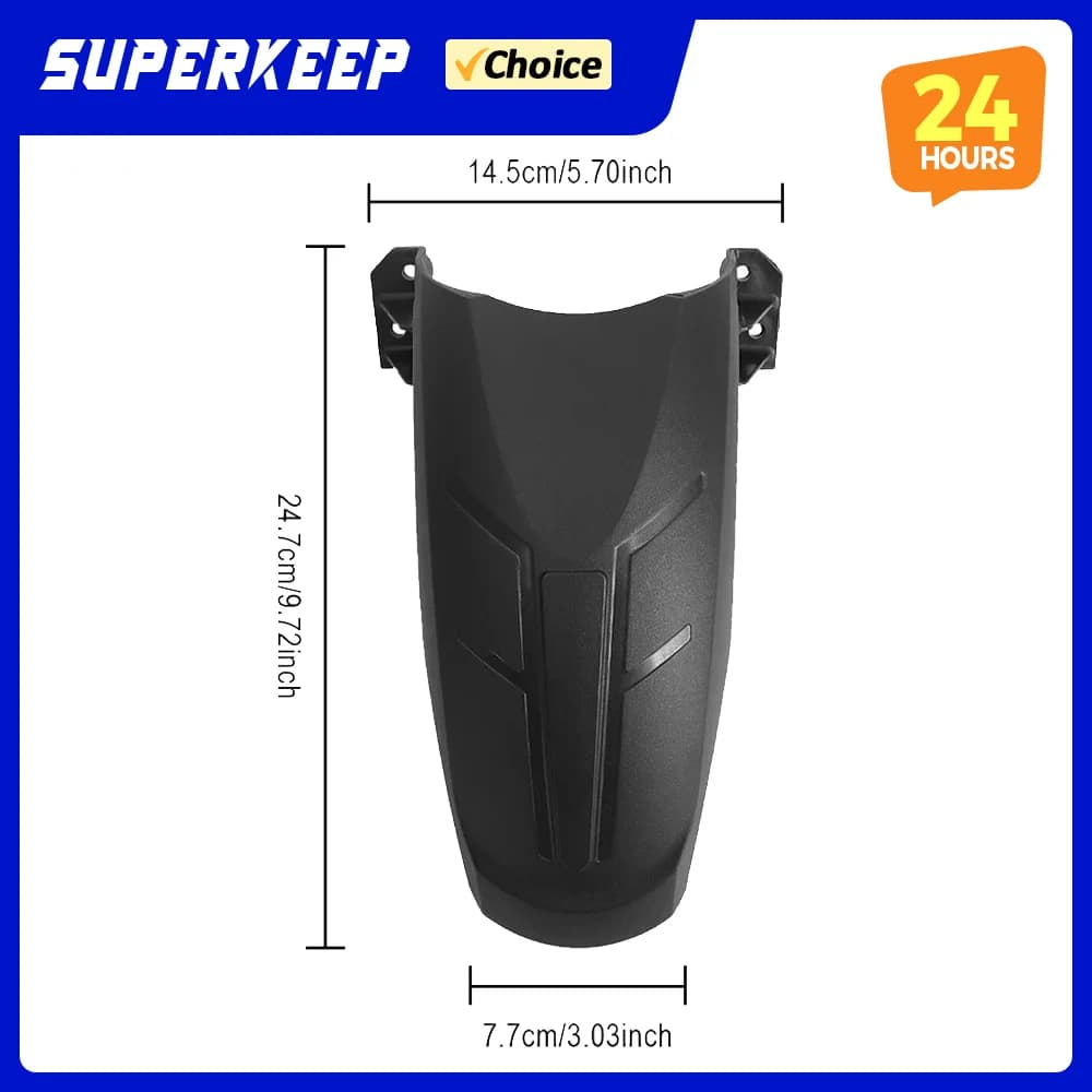 Parafango posteriore Scooter elettrico Parafango ruota posteriore durevole per KUGOO KuKirin G2 MAX Kickscooter Accessori di ricambio Parti