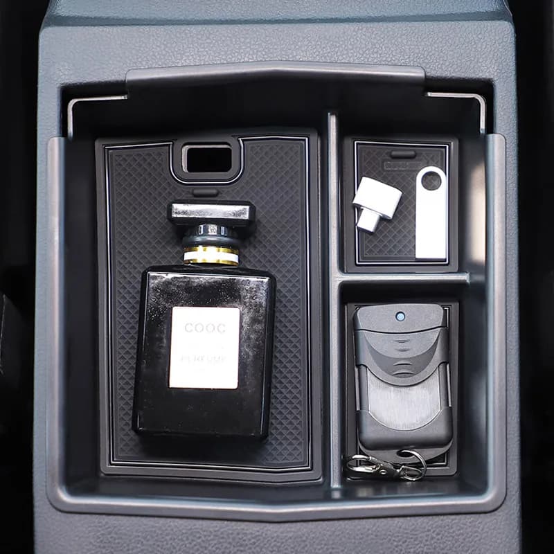 Vtear Copertura Decorativa per Vano Portaoggetti Centrale Auto, Organizer Nascosto, Accessori Interni per Haval H5 2024 2025