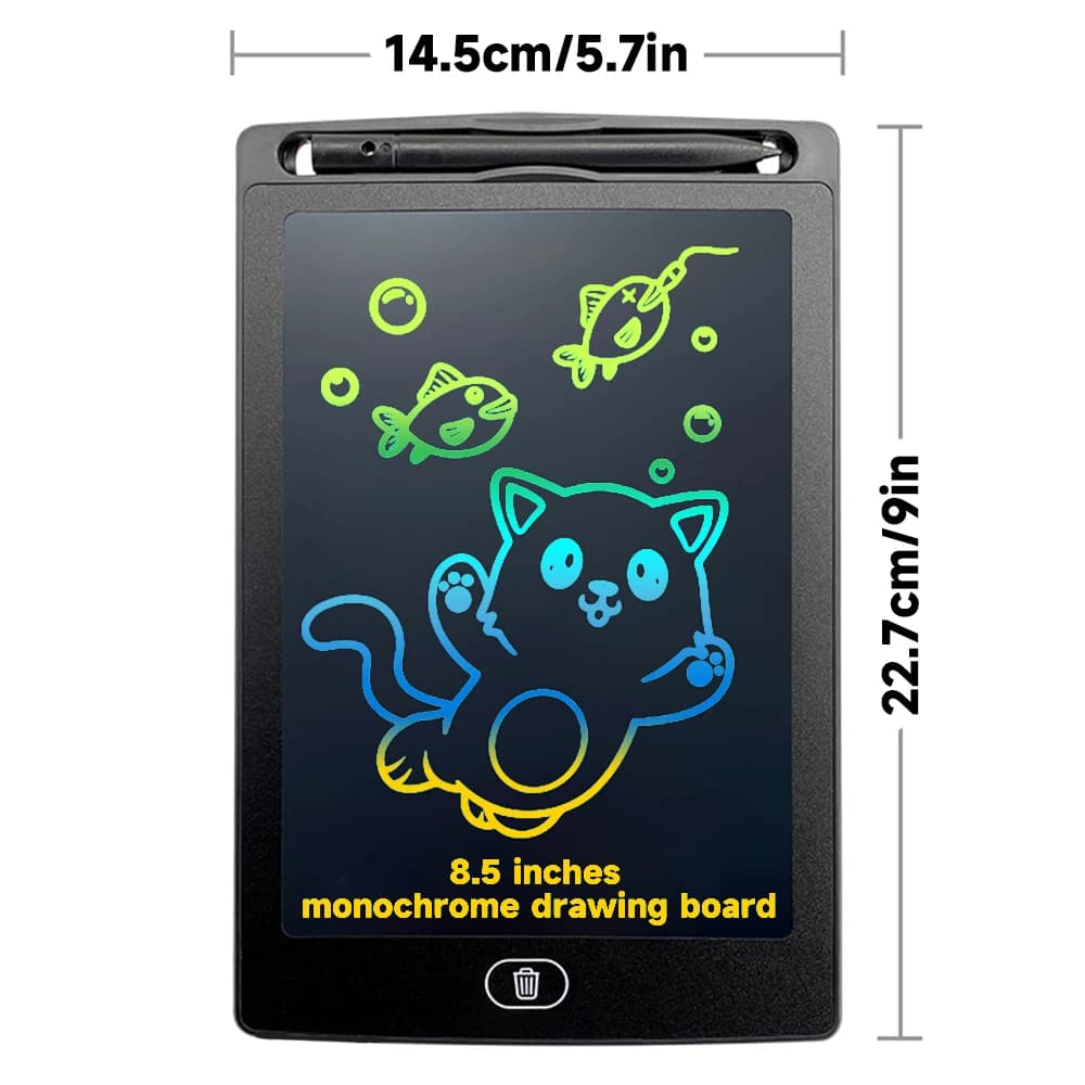 12/16/pollici LCD Tavoletta da disegno Tavolo da disegno per bambini Graffiti Sketchpad Giocattoli Scrittura a mano Lavagna Tavolo da disegno magico Giocattolo per bambini Regalo