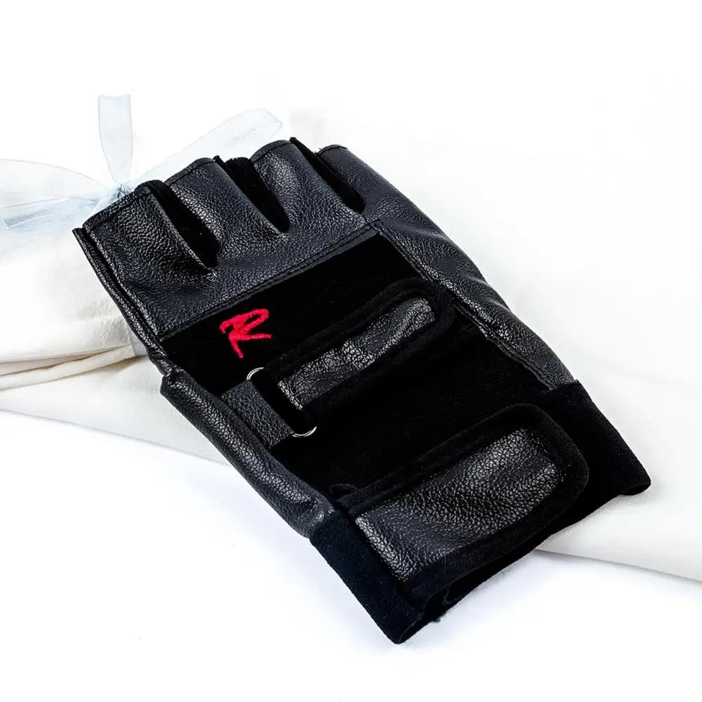 Biker Outdoor Motorcycle Fingerless Gloves Half Finger Gloves Cycling Gloves