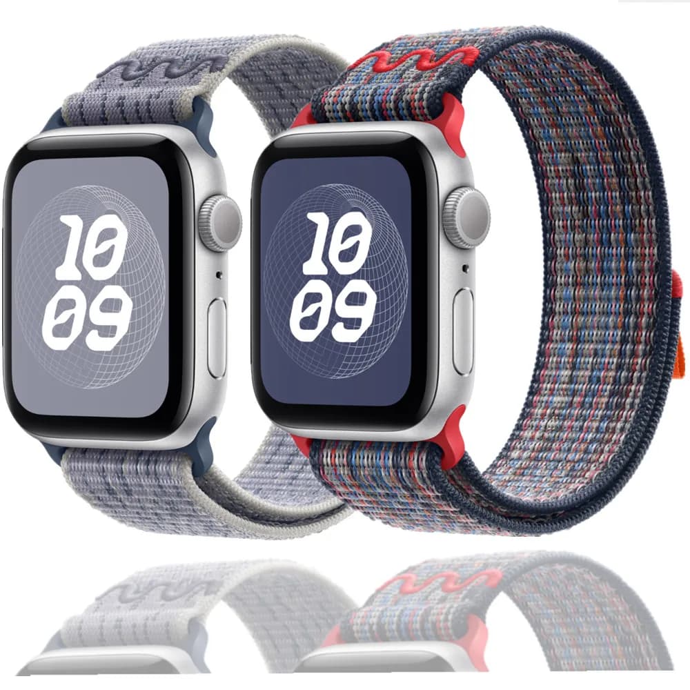 Cinturino Sportivo in Nylon per Apple Watch 49mm, Bracciale Loop per iWatch S11 10 9 8 7 6 5 4 3 SE2 Ultra 2 46mm 45mm 44mm 41mm 42mm