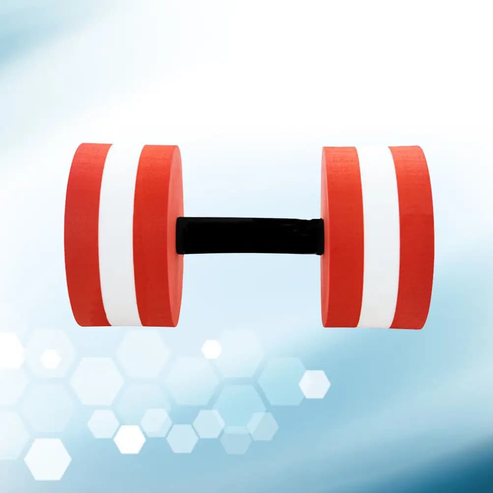 1Pcs Premium Eva Floating Dumbbell for Swimming Aerobics Pool Training Lightweight Buoyant Low Water Absorption