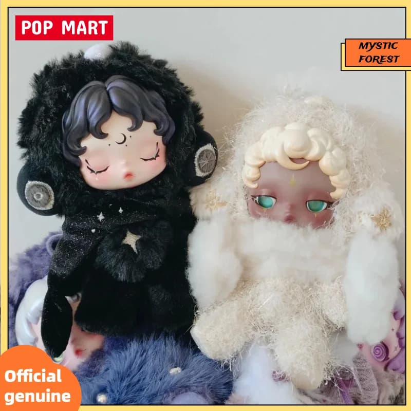 Popmart Skullpanda You Found Me Series Blind Box Guess Bag Decorazioni per il desktop Modello carino Regalo di Halloween Borsa cieca Giocattolo Figura anime