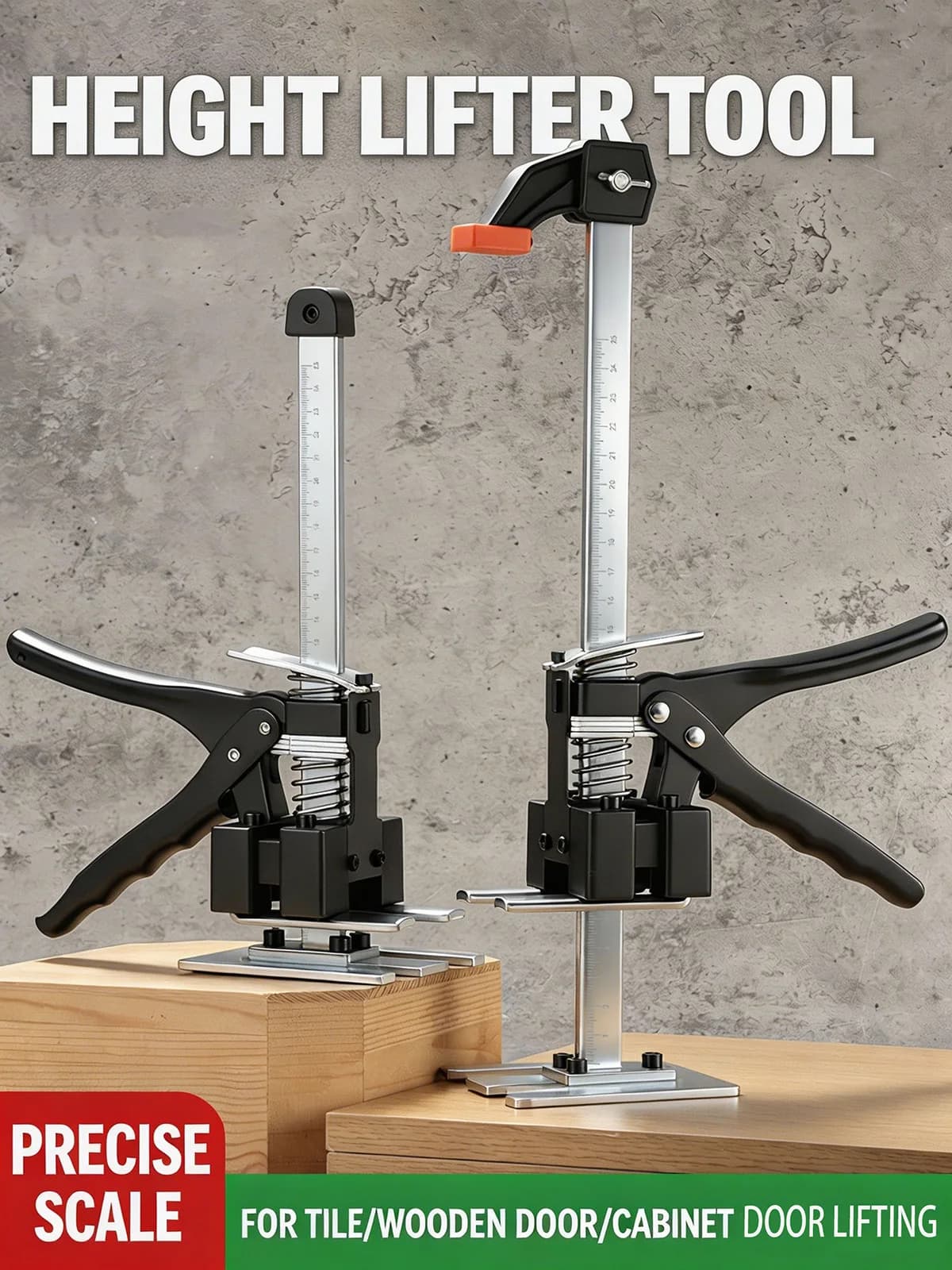 Labor-Saving Cabinet Board Lifter Adjustable Tile Height Adjuster Tool For Door Panel Drywall Sofa Furniture Support Jack