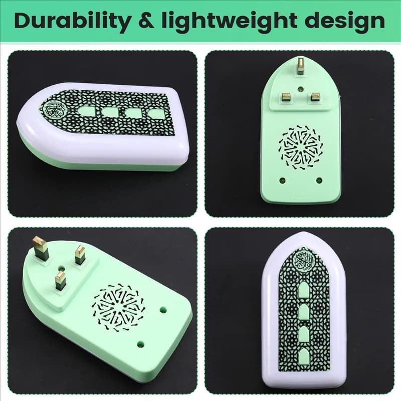 A37T-Smart Portable Koran Speaker for Coran translations effortlessly with buttons controls, UK socket