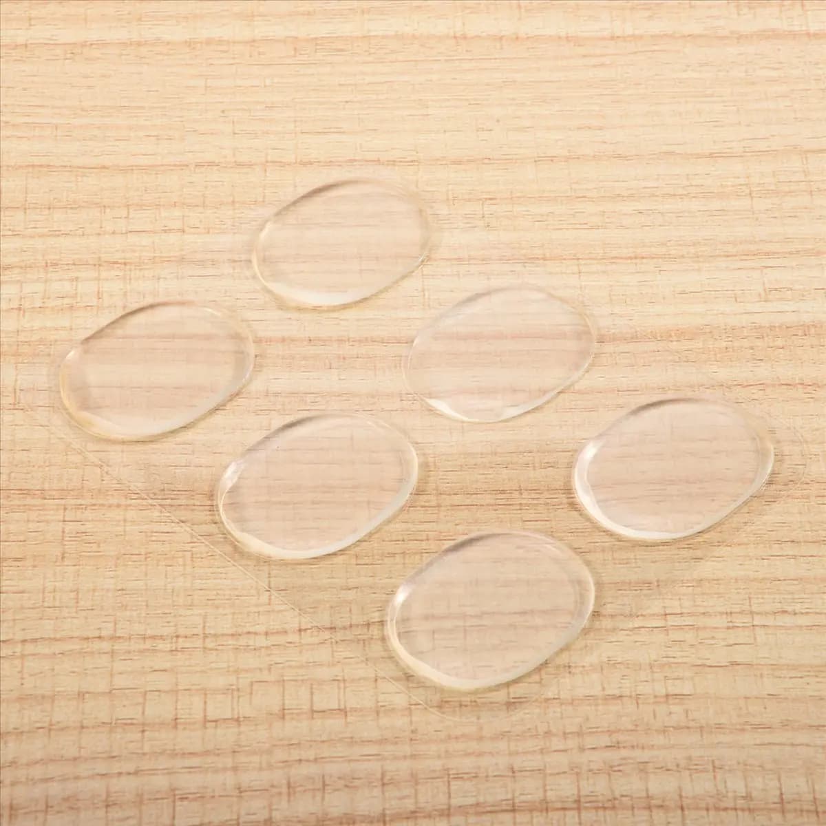 ABST 24 Pieces Drum Dampeners, Drum Damper Gel Pads Drum Silencers Non- Soft Silicone Drum Mute For Drums Tone Control (Clear)