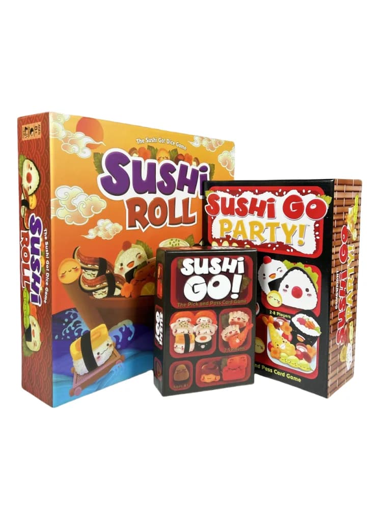 1 Scatola di Carte da Gioco Sushi Go per Riunioni Familiari, Divertente Gioco di Carte Sushi Go Party, Mazzo di Carte Creativo, Regalo per le Feste