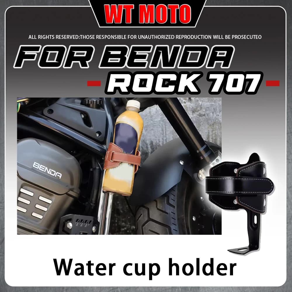 Supporto per Borraccia da Moto, Portabevande Modificato per BENDA ROCK707 707Ultra 707Pro