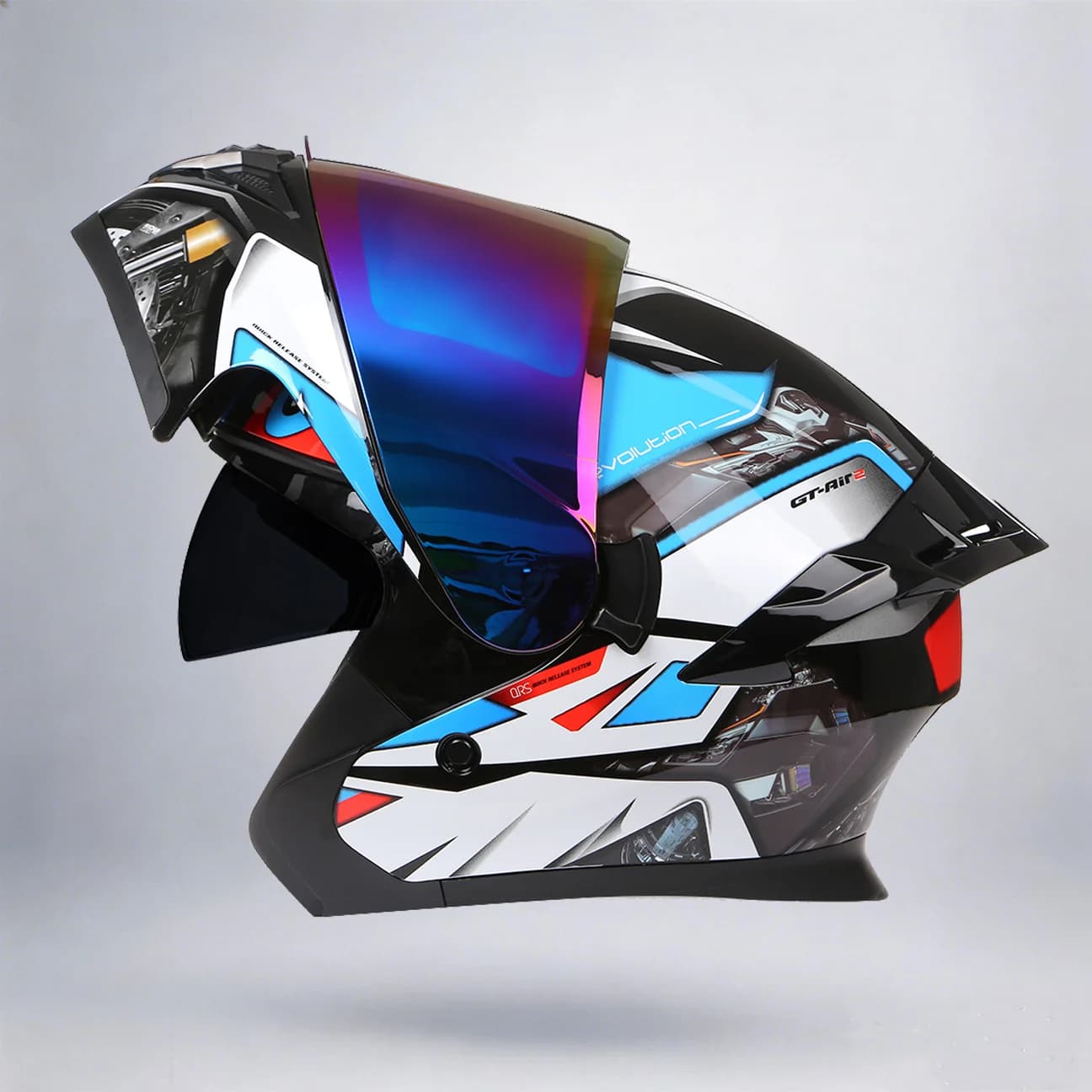 High Quality full face Flip Up Motorcycle Helmet Modular Design with Double Lens Anti-fog Sun Visor Street Cruiser Scooter