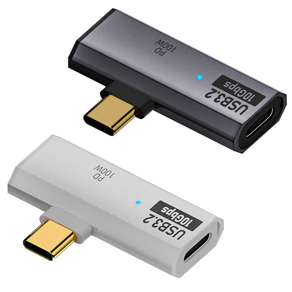 2 in 1 USB C OTG Cable Adapter PD 100W Type C To Fast Charging Data Adapter USB-C Splitter for iPad Pro/Air iPhone 15 Galaxy S21