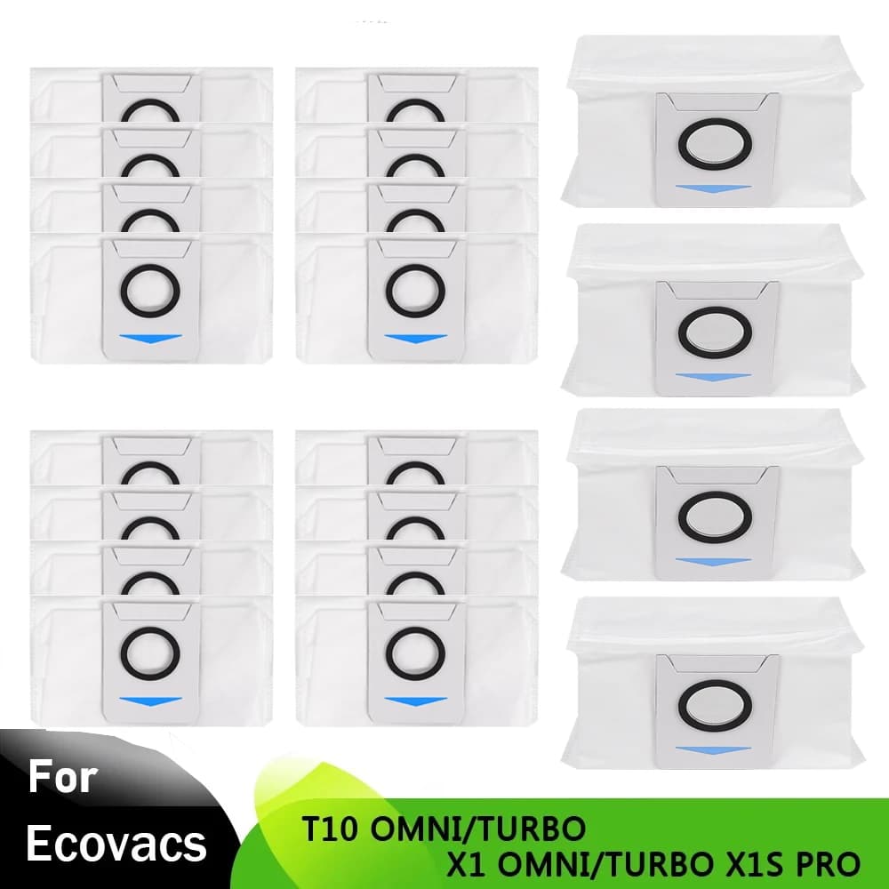 Dust Bag For Ecovacs Deebot X1 OMNI/TURBO T10 OMNI/TURBO T20 Pro Dust Collection Bag Replacement Vacuum Cleaner Robot Accessory