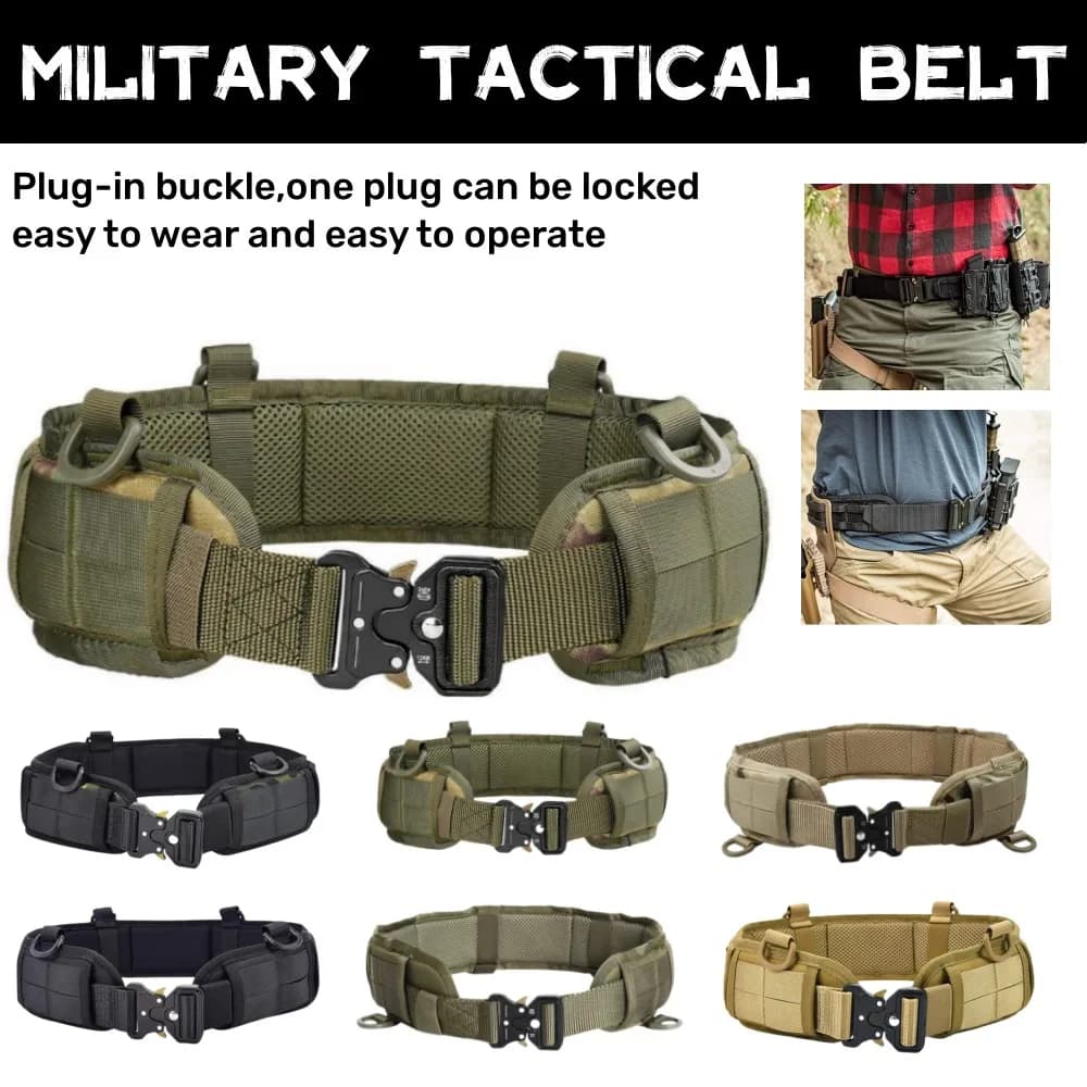 Outdoor Molle Hunting Waist Belt, Live CS Outdoor Training Mountaineering Adventure Belt