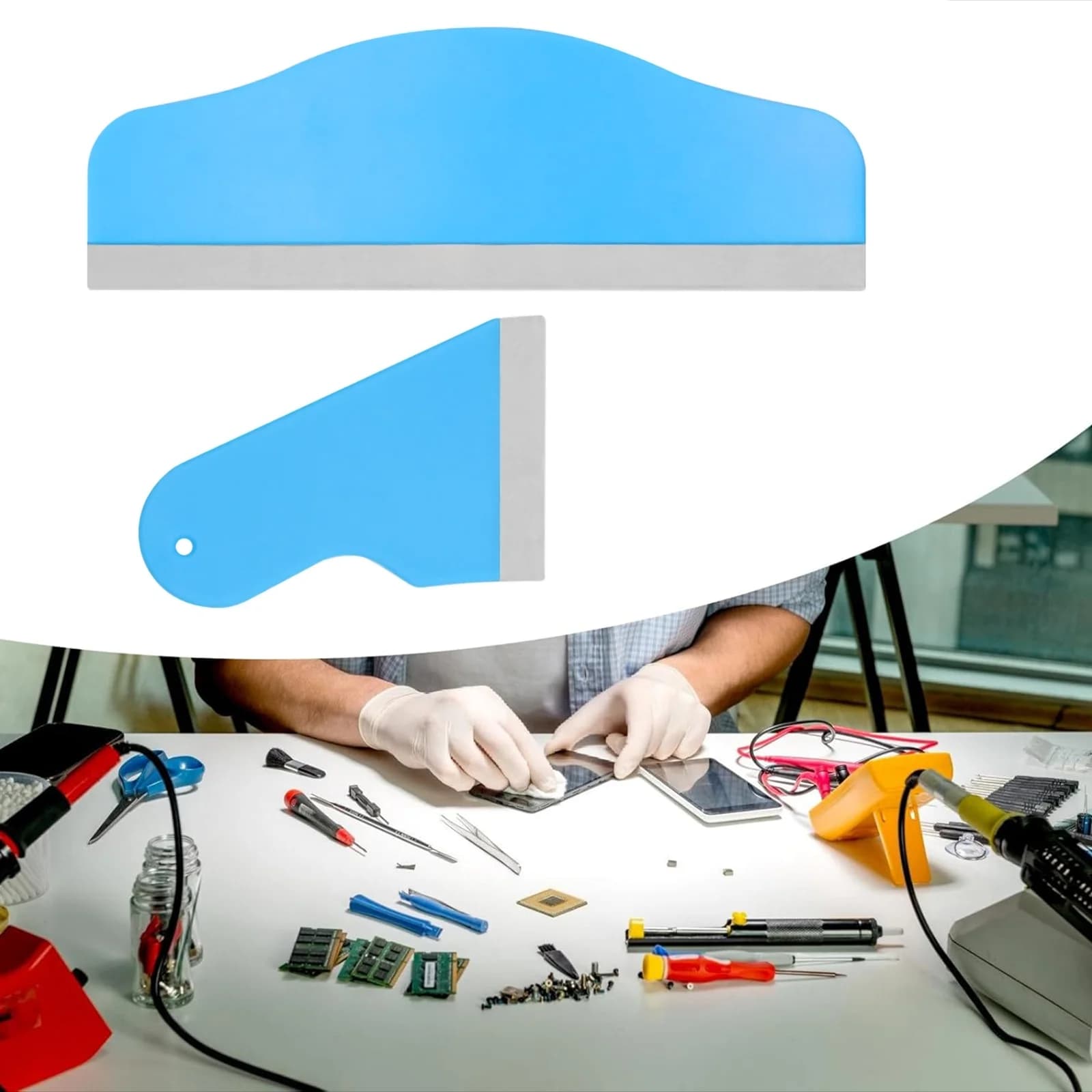 Idrogel Plotter Da Taglio Pellicola Seccatoio Protezione Dello Schermo Avvolgimento Raschietto De-bolle Pala Per Il Telefono Tablet Pellicola Strumenti di Appliazione
