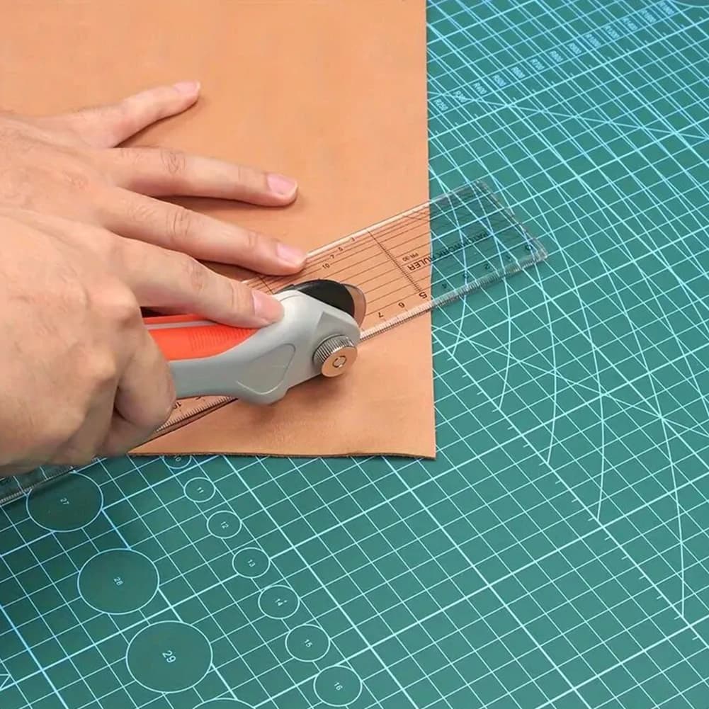 A1 to 3 Sheets, 60X90CM PVC Cutting Mat, Rotating Cutting Table for Sewing and Quilting