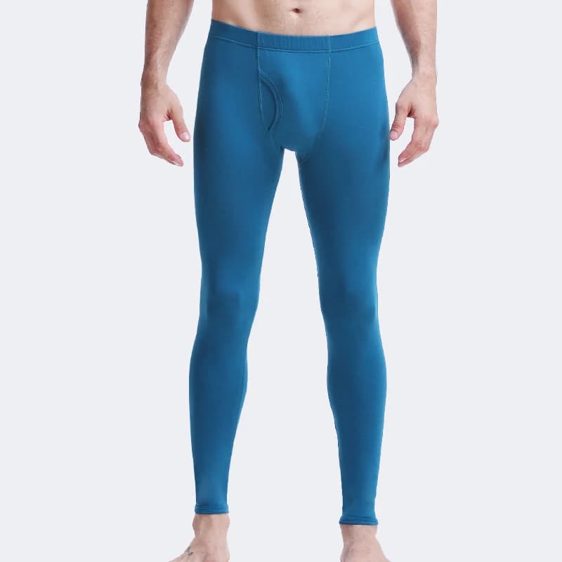 Pantaloni lunghi monopezzo da uomo Austrian Element, leggings slim fit autunnali e invernali per giovani, pantaloni in filo di cotone, pantaloni termici, t
