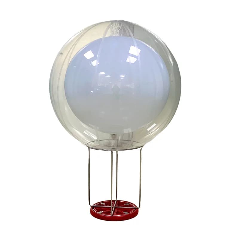 Promozione Palloncino gonfiabile pubblicitario trasparente personalizzato da 0,8 metri Palloncino gonfiabile con treppiede a doppio strato